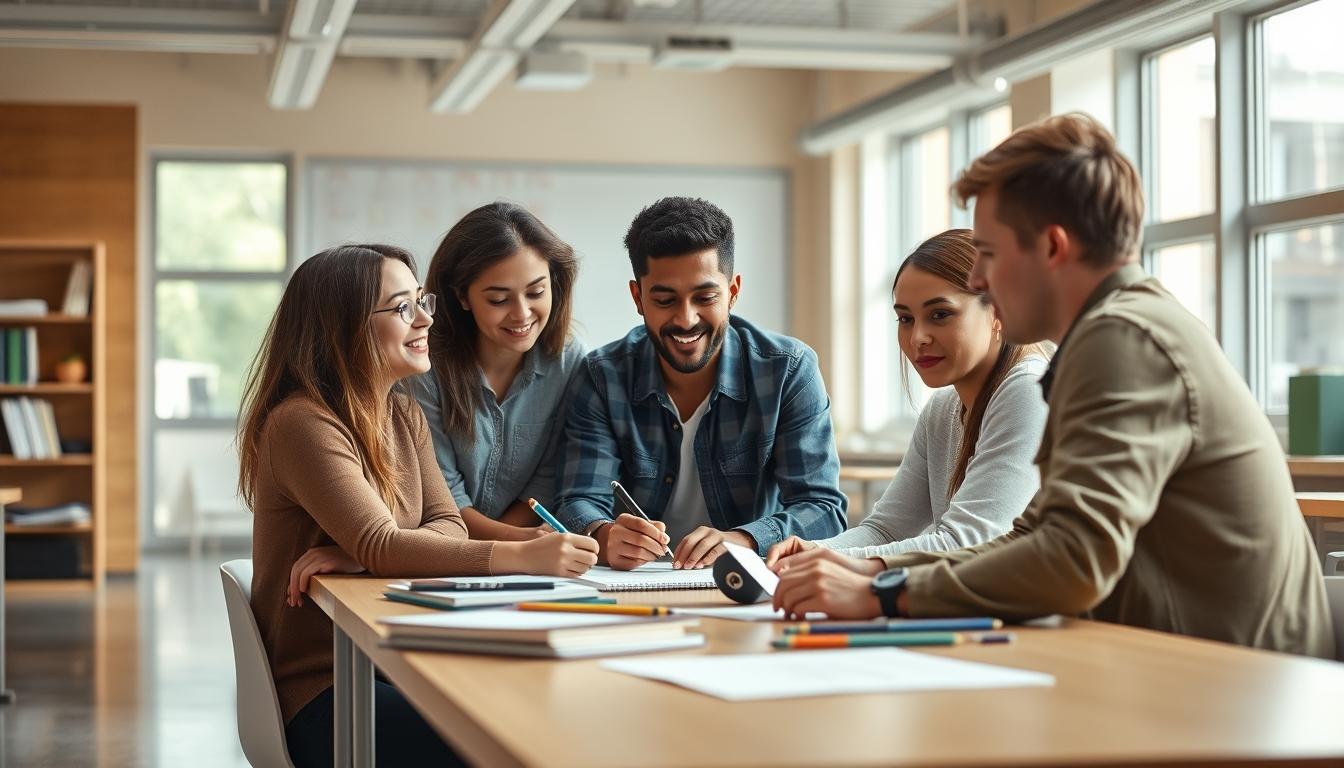 Students and educational resources in a modern learning environment